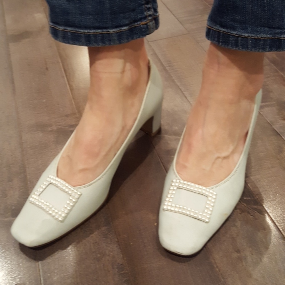 Vintage Mint Green Dyables Shoes Size 8